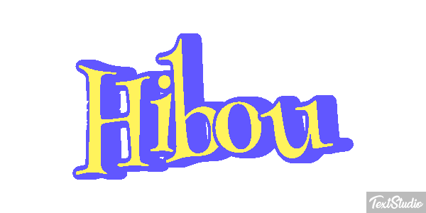 Hibou Effet de texte