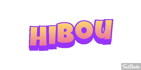 Hibou Effet de texte