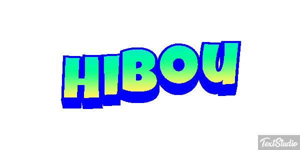 Hibou Effet de texte