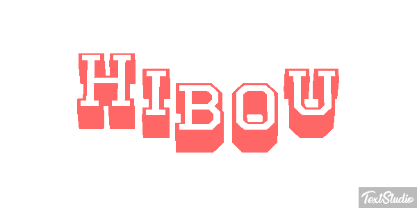 Hibou Effet de texte