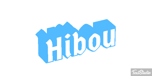 Hibou Effet de texte