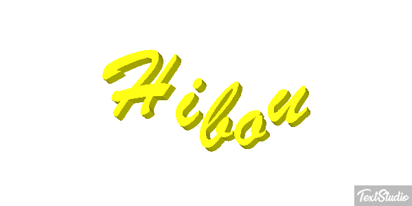 Hibou Effet de texte