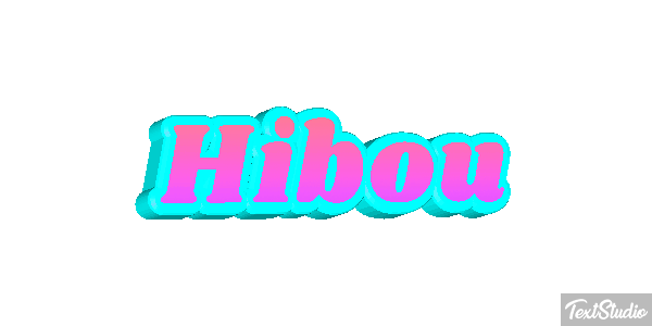 Hibou Effet de texte