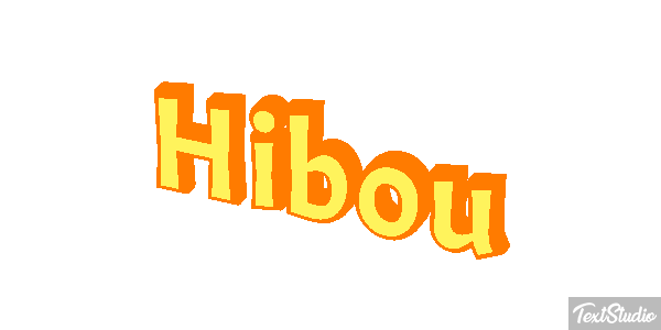 Hibou Effet de texte