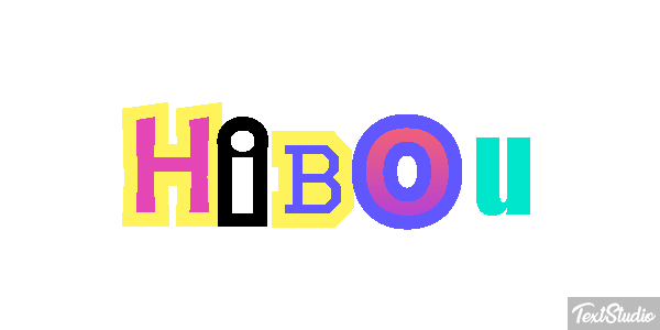 Hibou Effet de texte