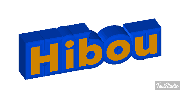Hibou Effet de texte