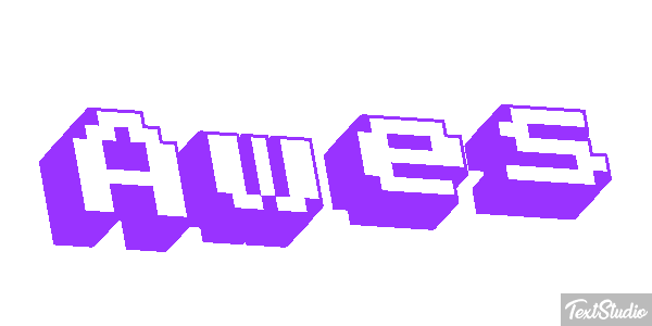 Awes Text effect