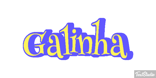 Galinha Efeito do texto