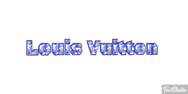 Louis Vuitton Efeito do texto