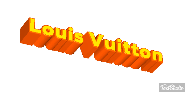 Louis Vuitton Efeito do texto