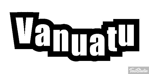 Vanuatu Text effect