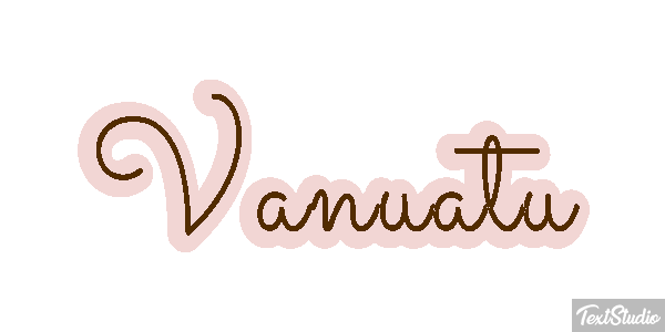 Vanuatu Text effect