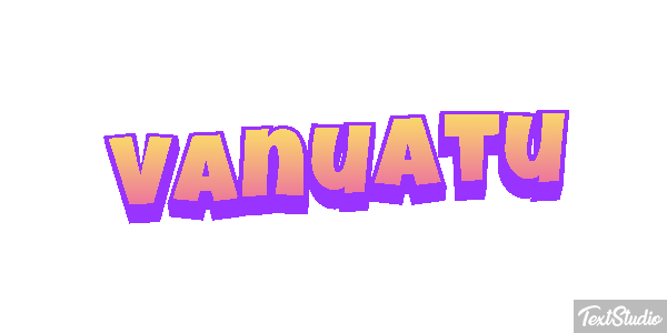 Vanuatu Text effect
