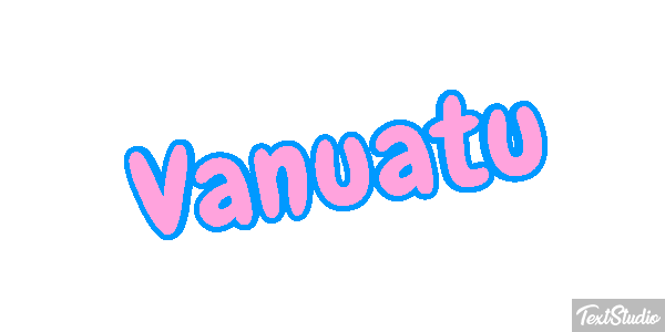 Vanuatu Text effect