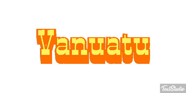 Vanuatu Text effect