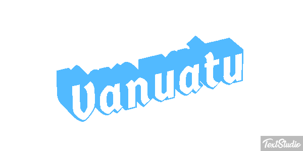 Vanuatu Text effect