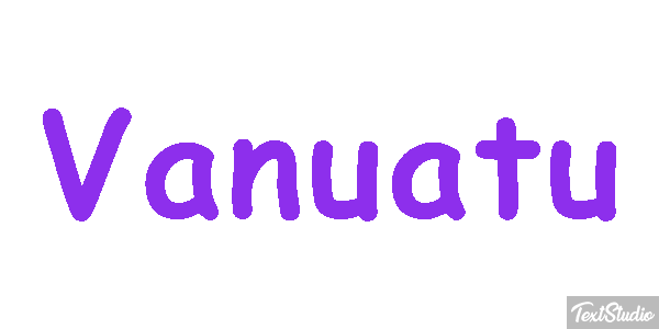 Vanuatu Text effect