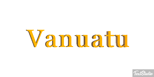 Vanuatu Text effect