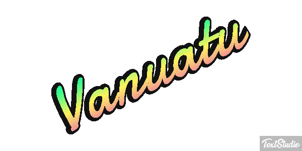 Vanuatu Text effect
