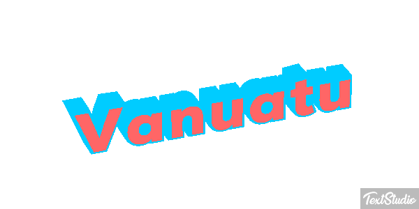 Vanuatu Text effect