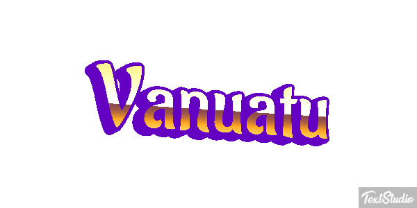 Vanuatu Text effect