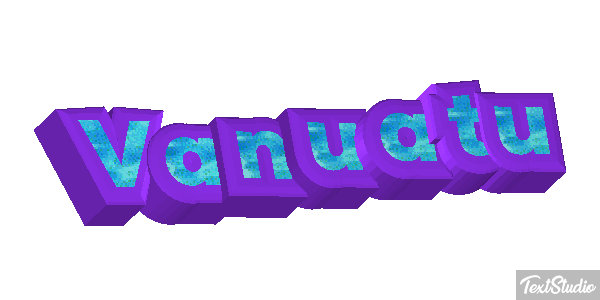 Vanuatu Text effect