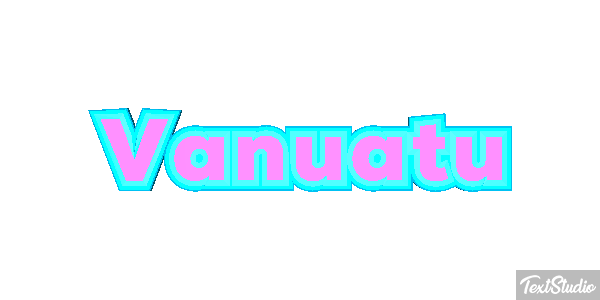 Vanuatu Text effect
