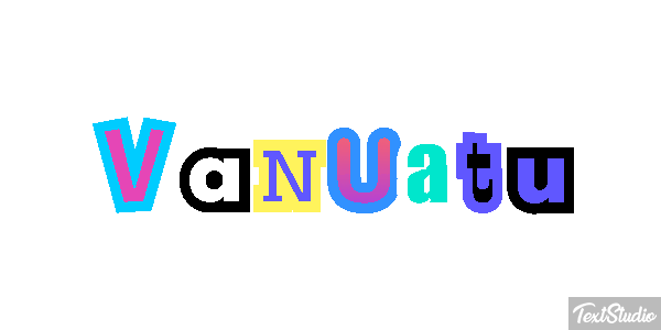 Vanuatu Text effect
