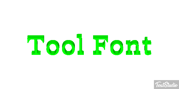 Tool Font Text effect