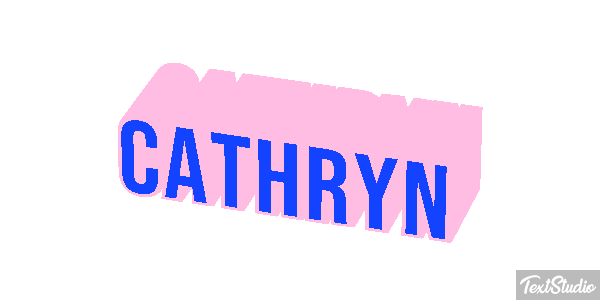 Cathryn テキスト効果