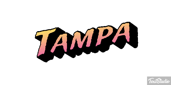 Tampa Effet de texte