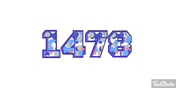 1478 Text effect