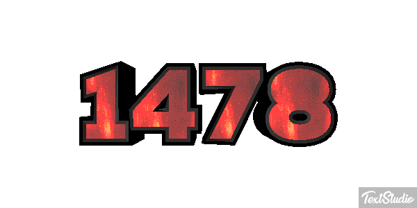 1478 Text effect