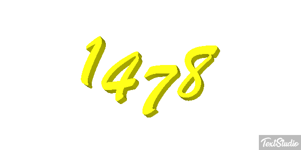 1478 Text effect
