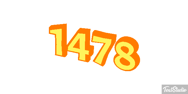 1478 Text effect
