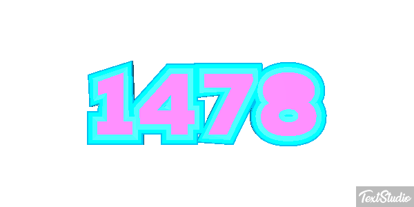 1478 Text effect