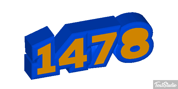 1478 Text effect