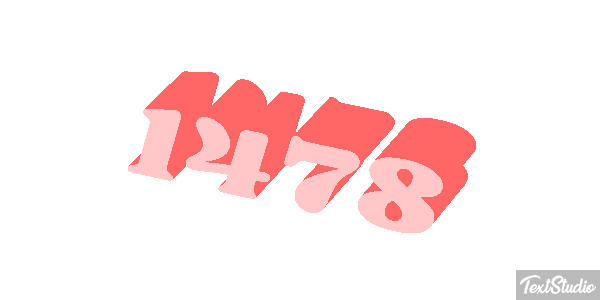 1478 Text effect
