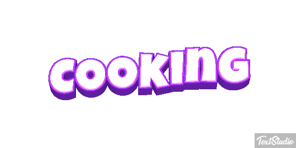 Cooking Текстовый эффект