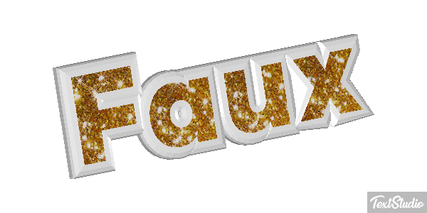 Faux Effet de texte