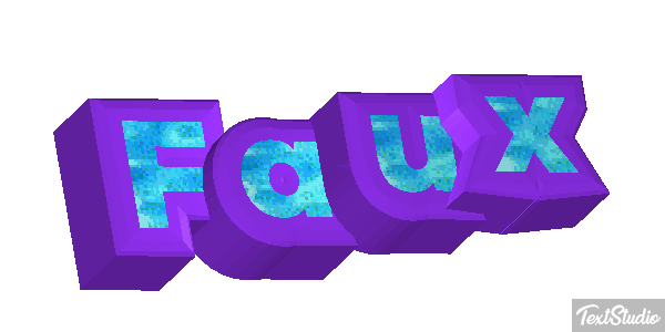 Faux Effet de texte