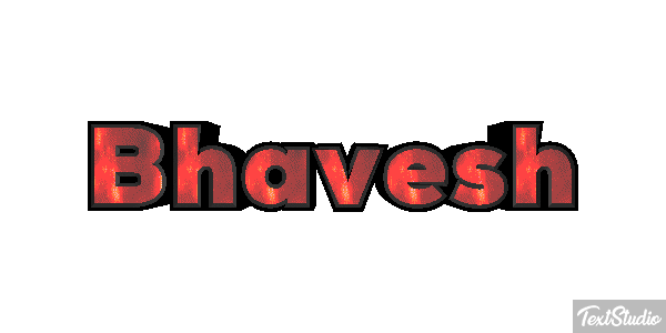 Bhavesh Efecto de texto