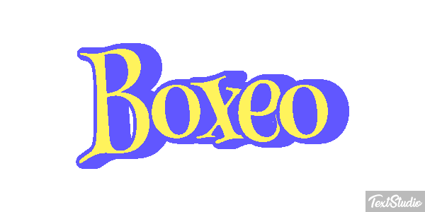 Boxeo Efecto de texto