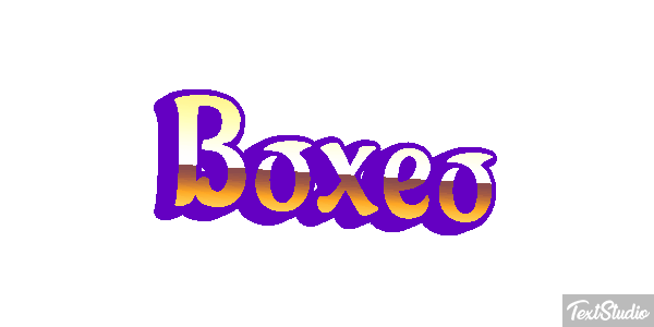 Boxeo Efecto de texto