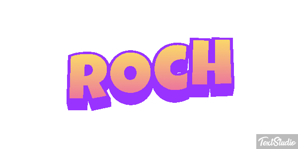 Roch Texteffekt
