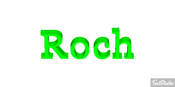 Roch Texteffekt