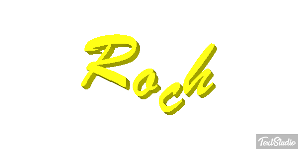 Roch Texteffekt