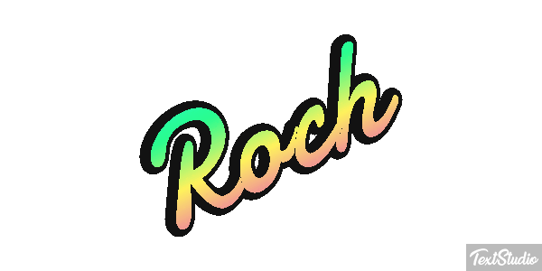 Roch Texteffekt