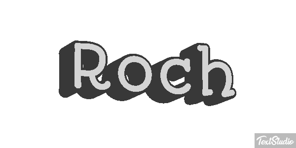 Roch Texteffekt