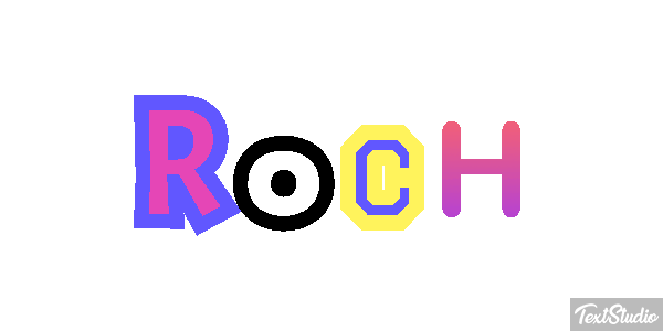 Roch Texteffekt